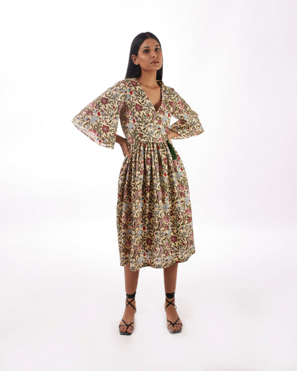 Yellow Printed Tunic Dress at Kamakhyaa by Kamakhyaa. This item is 100% pure cotton, Casual Wear, KKYSS, Midi Dresses, Natural, Prints, Regular Fit, Summer Sutra, Womenswear, Yellow